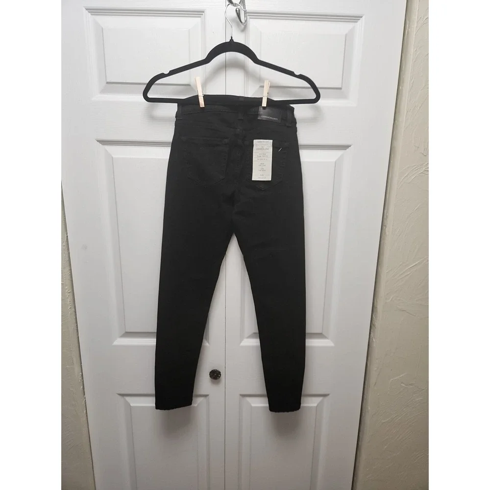 Current Elliott The Skinny The Borderline Black Jeans Size 25